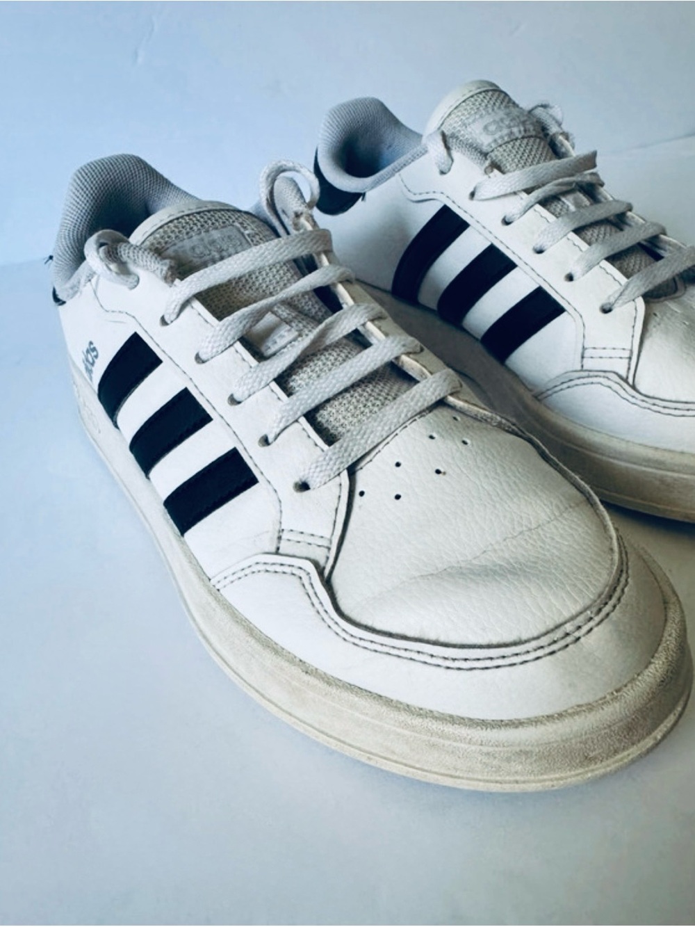 Adidas Shoes Men’s 6 White Grand Court 2.0 Sneakers Tennis Sports Classic